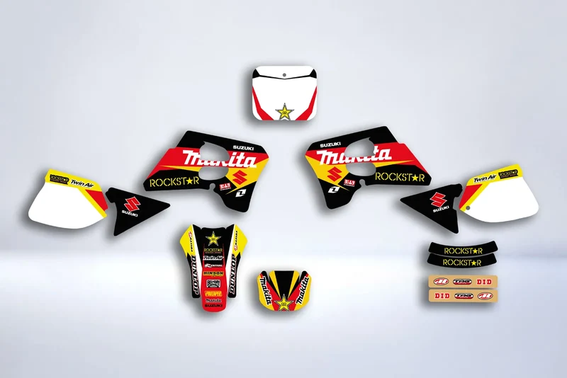 Kit Déco SUZUKI RM 125-250 1993-1995 - MAKITA