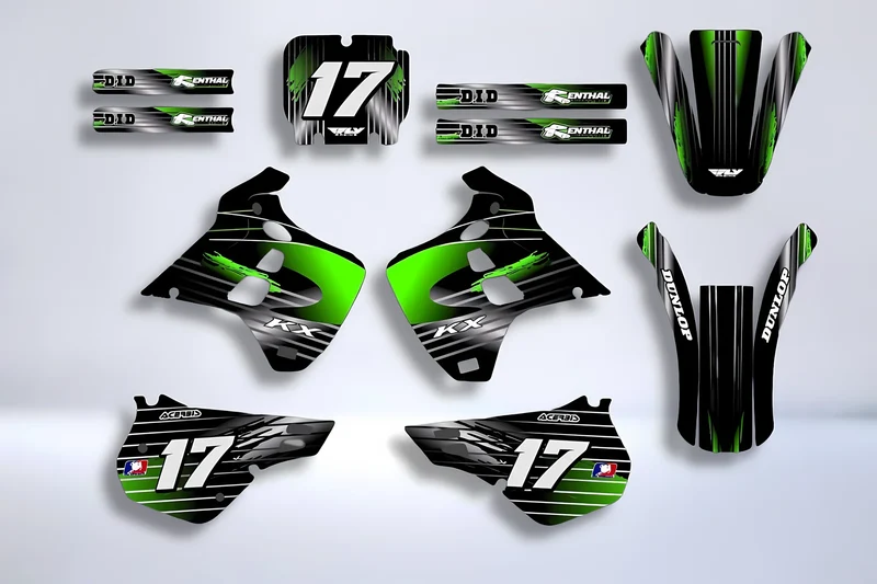 Kit Deco KAWASAKI KX 125 1990-1991 - ORIGINAL