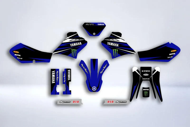Kit Déco YAMAHA TTR 250 2005-2012 - BLUE MONSTER