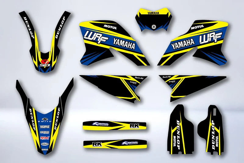 Kit Déco Yamaha WR250X/R 2008-2015 - BLUE SPARK