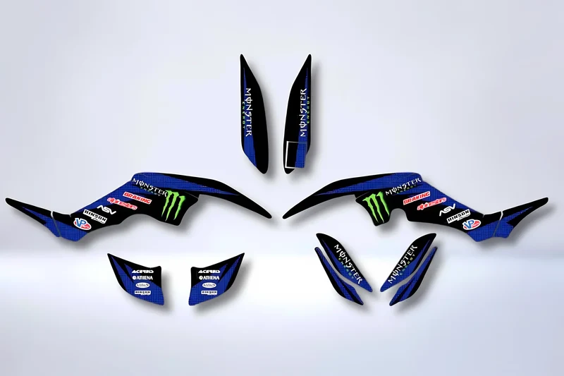 Kit déco Yamaha YFM 350 Raptor - FROST