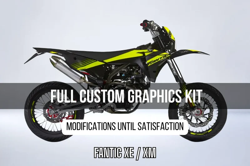Kit Déco FANTIC XE / XM 100% personnalisé