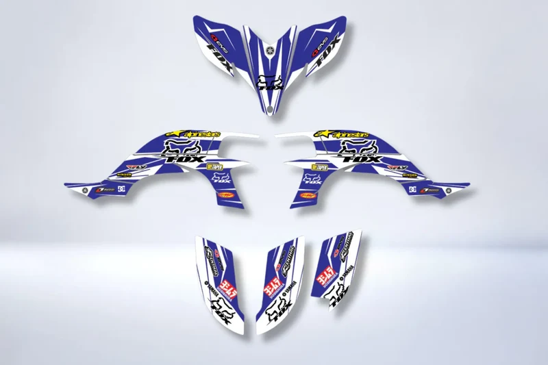 Kit déco Yamaha YFZ 450 R RAPTOR 2004-2008 - FOX