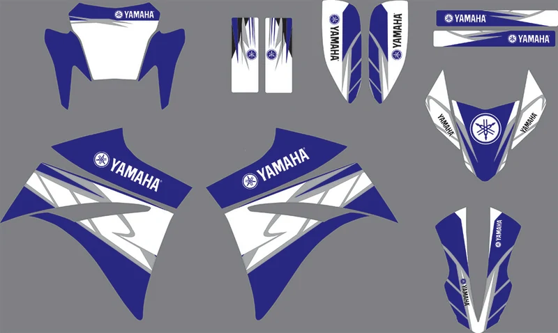 Kit déco YAMAHA XT 660 AVANT 2006 - ORIGINE V2