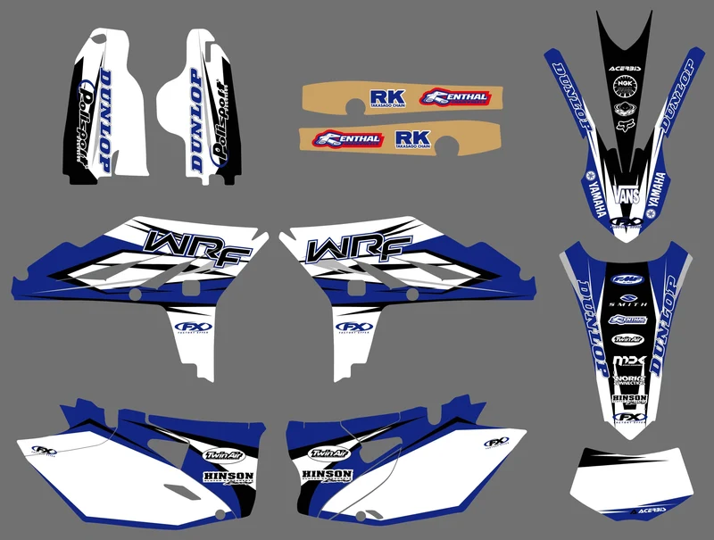 Kit Déco YAMAHA WRF 450 2012-2015 - ORIGINAL #2