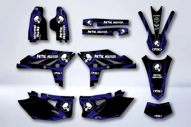 Kit Déco YAMAHA WRF 450 2012-2015 - METAL MULISHA