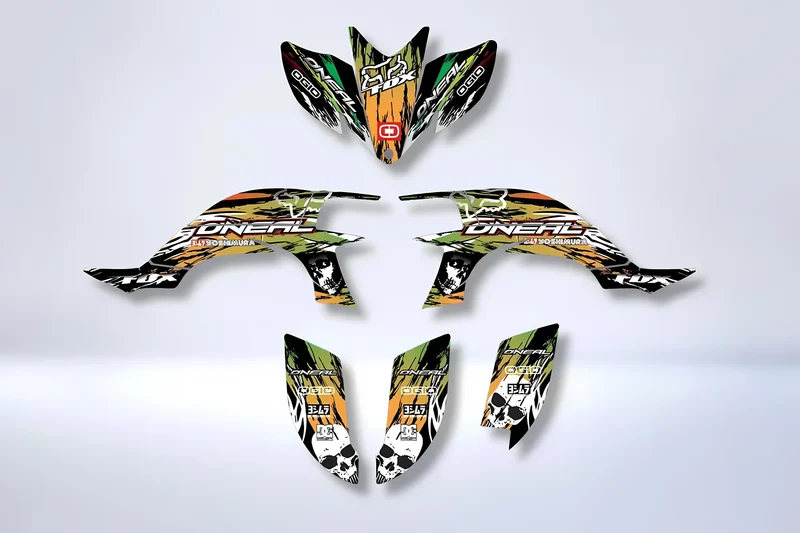 Kit déco Yamaha YFZ 450 R RAPTOR 2004-2008 - ONEAL #2