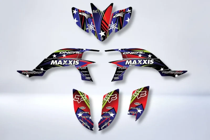 Kit déco Yamaha YFZ 450 R RAPTOR 2004-2008 - ONEAL