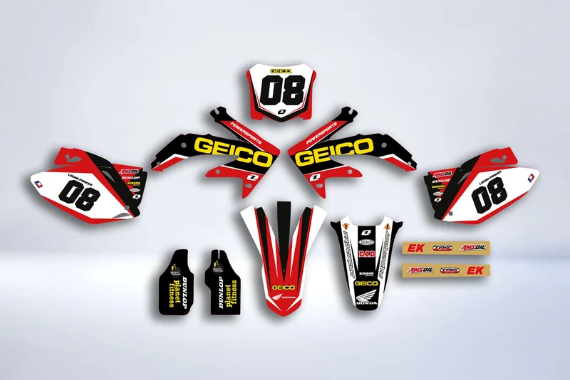 Kit Déco HONDA CRF 450 2005-2008 - GEICO #2