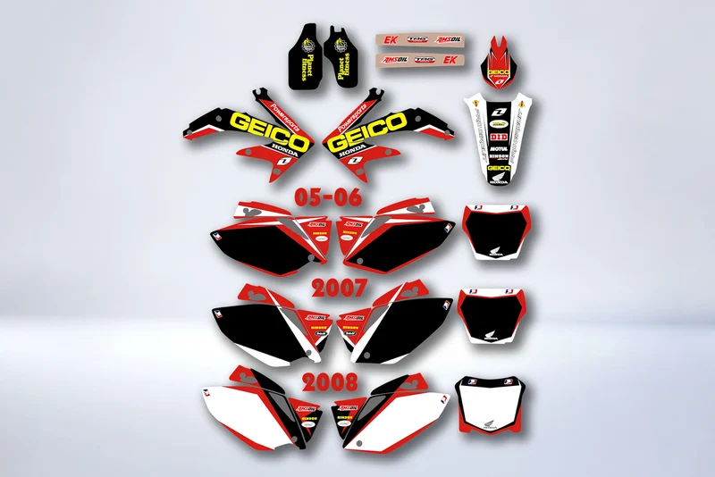 Kit Déco HONDA CRF 450 2005-2008 - GEICO #2