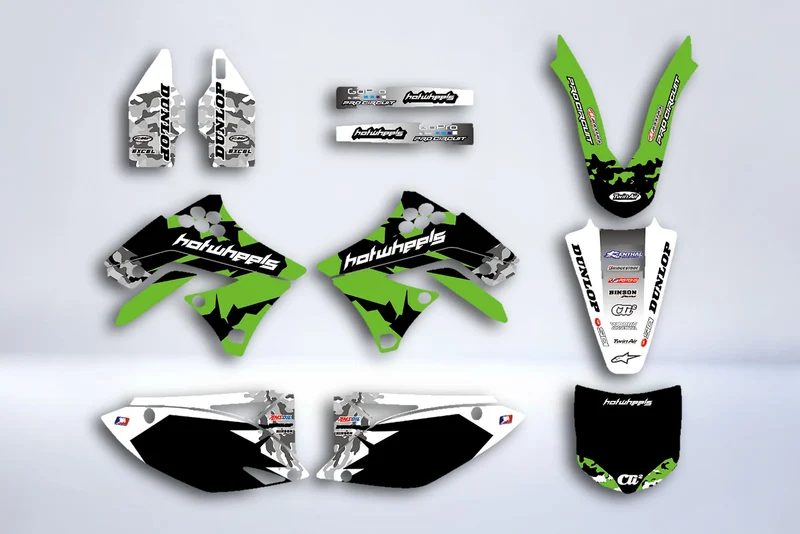 Kit Déco KAWASAKI KXF 250 2009-2012 - HOTWHEEL