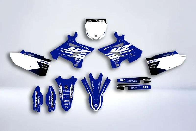 Kit déco YAMAHA YZ 125-250 2015-2021 - BLUE RED
