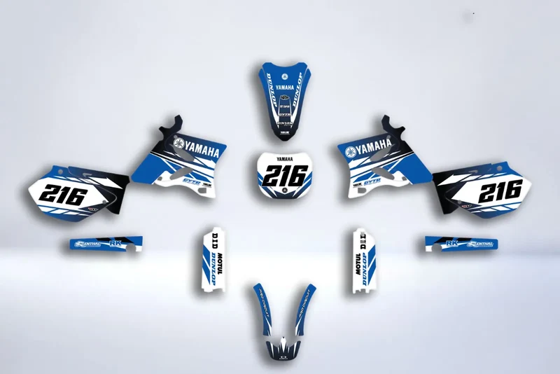 Kit déco YAMAHA YZ 125-250 2002-2020 UFO RESTYLE ORIGINE