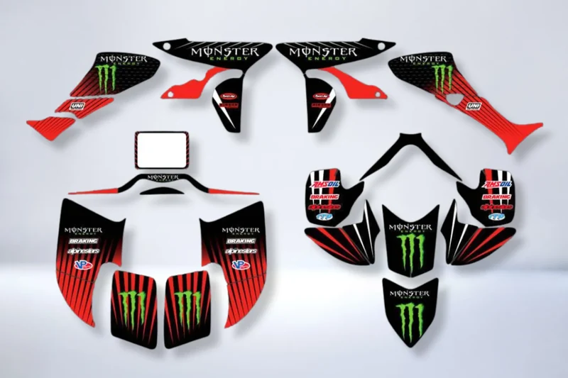 Kit déco HONDA TRX 450 450R 450ER - MONSTER