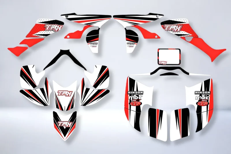 Kit déco HONDA TRX 450 450R 450ER - RED