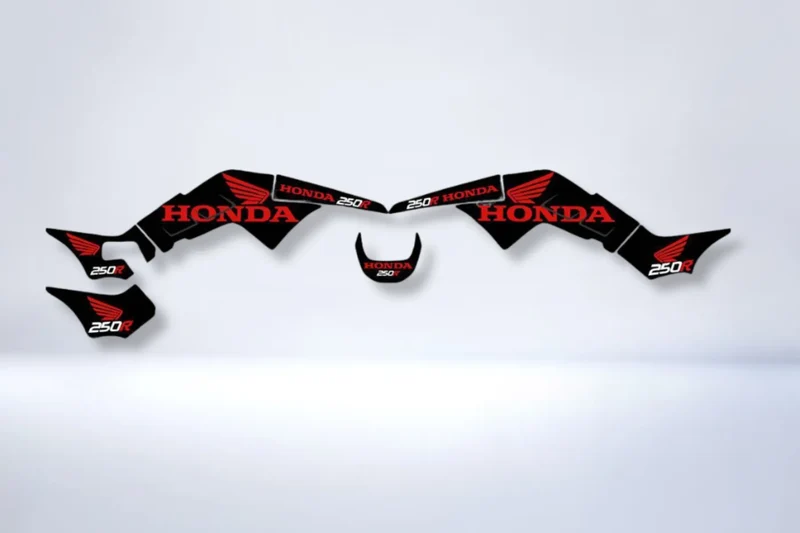 Kit déco HONDA TRX 250 - RED