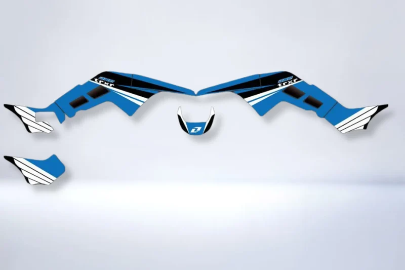 Kit déco HONDA TRX 250 - BLUE