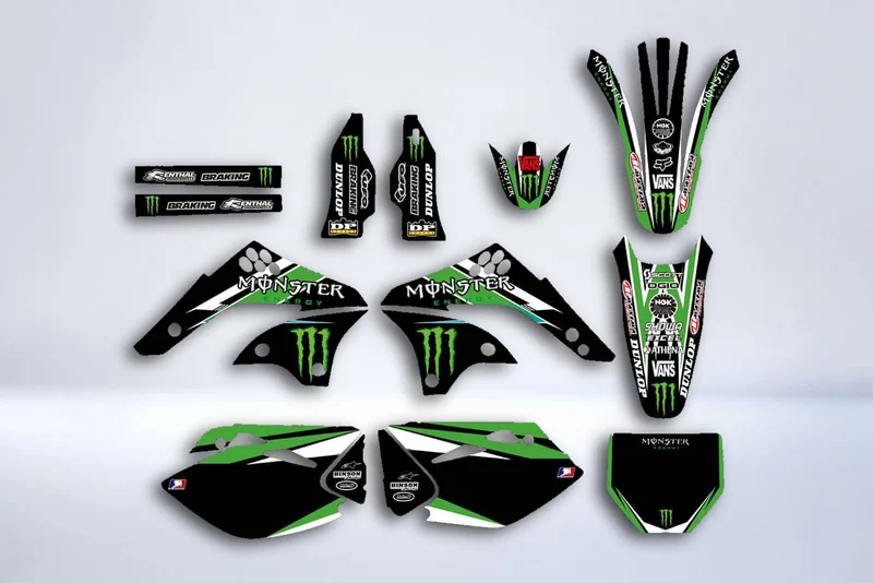 Kit Déco KAWASAKI KXF 450 2006-2008 - MONSTER