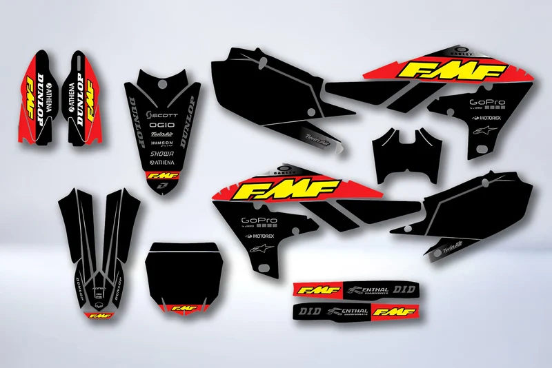 Kit Déco YAMAHA YZF 250 ( 2019-2021 ) / 450 ( 2018-2022 ) - FMF
