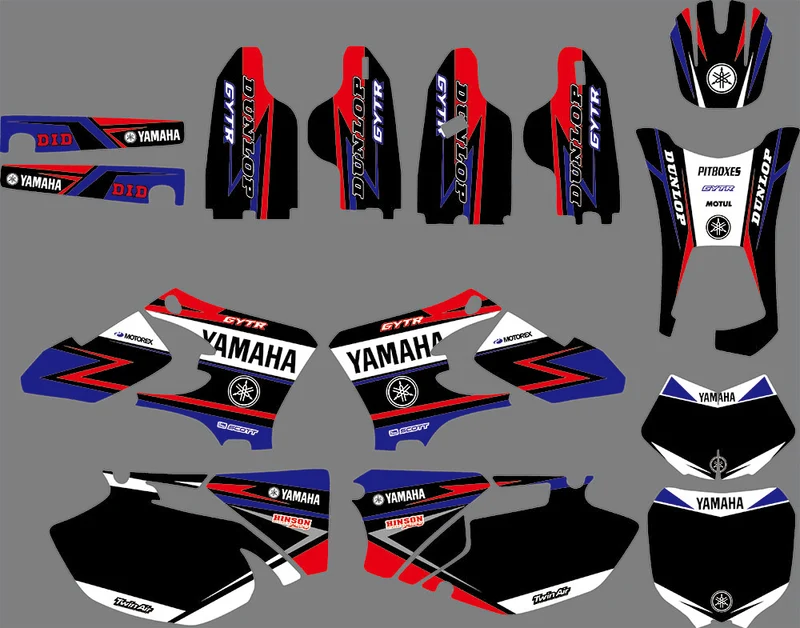 Kit Déco YAMAHA WRF WR 250-450 2003-2006 - RED #99