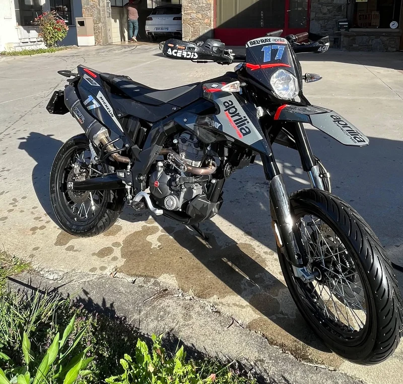 Kit Déco DERBI Senda DRD 125 SM / APRILIA SX 125 2018-2024 - GREY RED