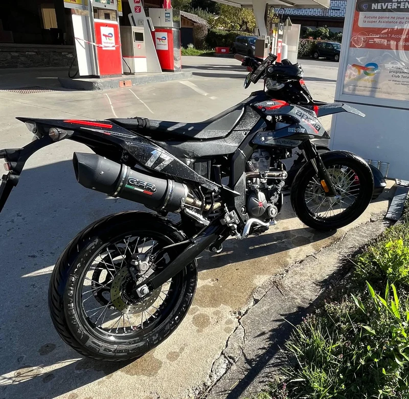 Kit Déco DERBI Senda DRD 125 SM / APRILIA SX 125 2018-2024 - GREY RED