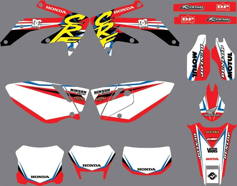 Kit Déco HONDA CRF 450 2005-2008 - ORIGINE