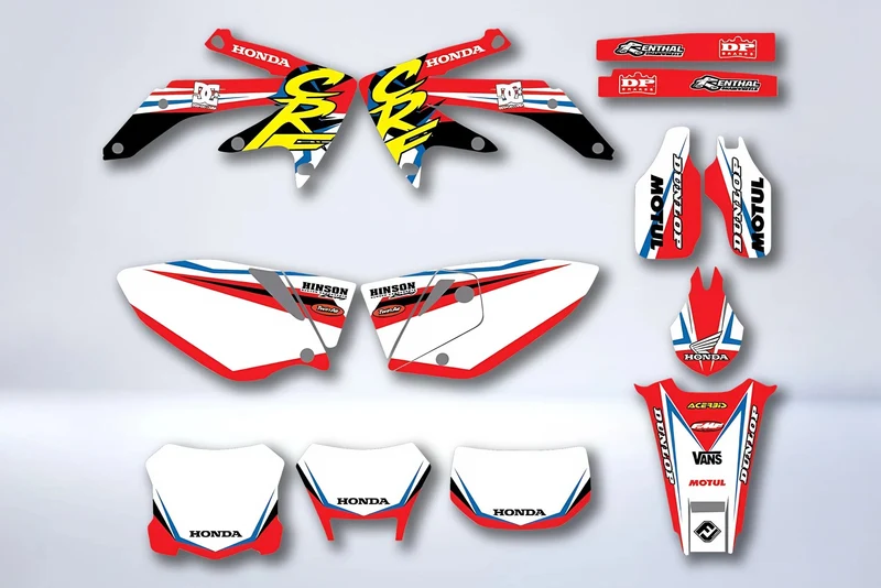 Kit déco HONDA CRF 250 2004-2009 - ORIGINE #2