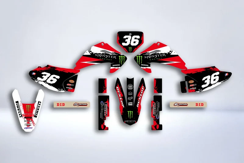 Kit Déco HONDA CRF 150 F 2008-2014 - MONSTER