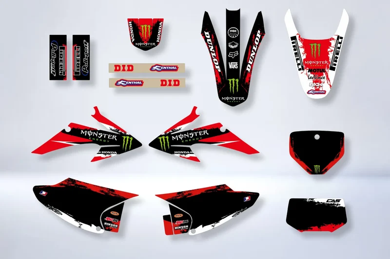 Kit Déco HONDA CRF 150 F 2008-2014 - MONSTER