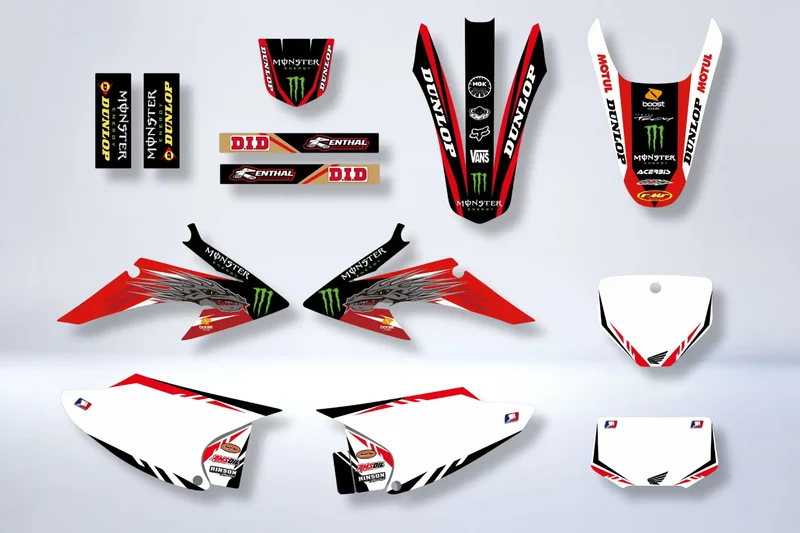 Kit Déco HONDA CRF 150 F 2008-2014 - DRAGON