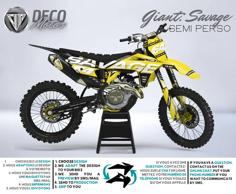 Savage - Kit Déco Semi-Personnalisé