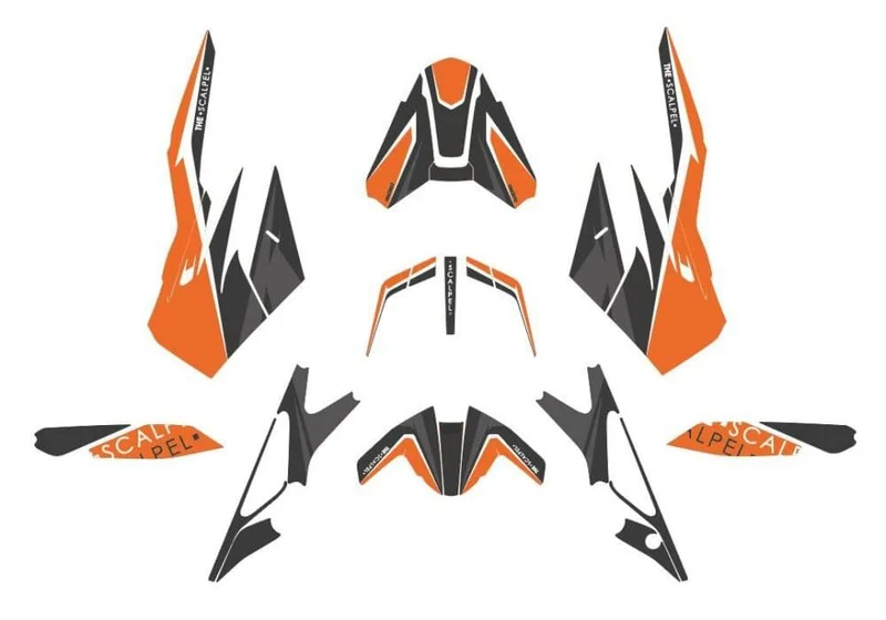 Kit déco KTM 790/890 DUKE R - FACTORY R2R V2