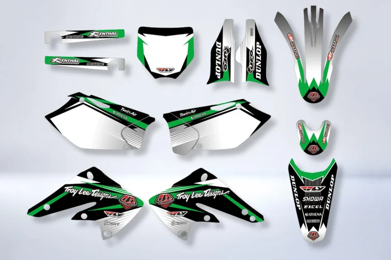 Kit Déco KAWASAKI KXF 250 2004-2005 - TROY LEE