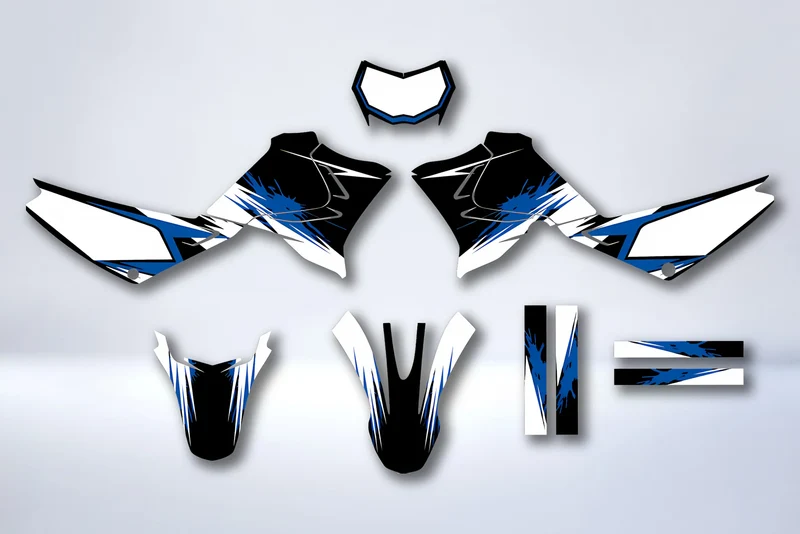 Kit Déco YAMAHA XTZ 125 - BLUE
