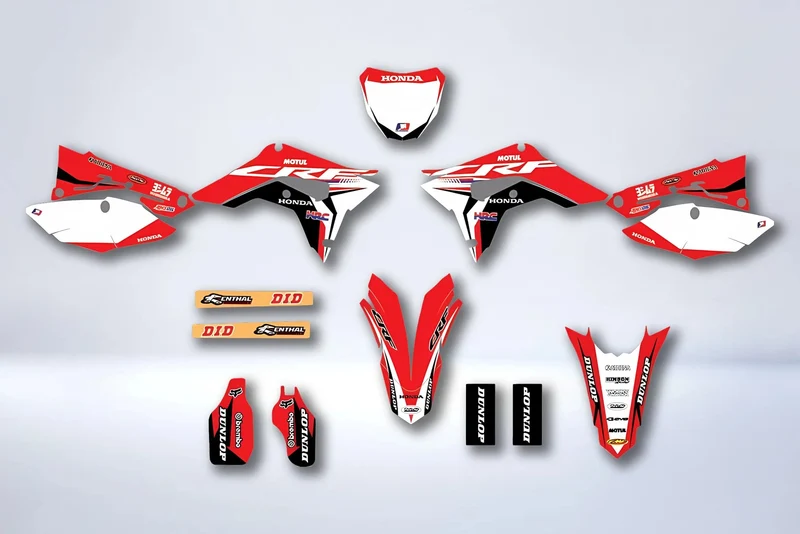 Kit déco HONDA CRF 450 2017-2020 CRF 250 2018-2021 - ORIGINE