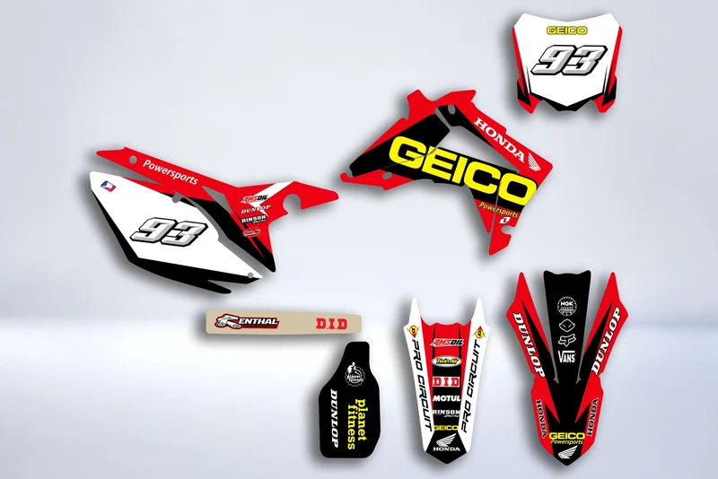 Kit déco HONDA CRF 250-450 2013-2016 - GEICO