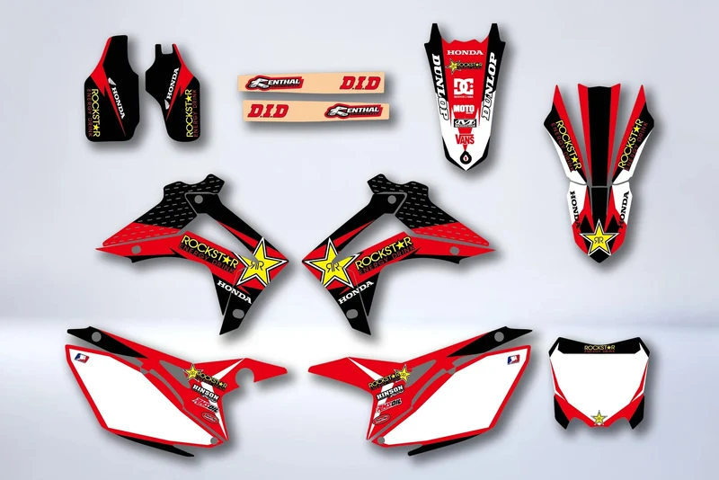 Kit déco HONDA CRF 250-450 2013-2016 ROCKSTAR