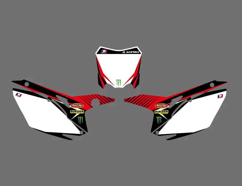Kit déco HONDA CRF 250-450 2013-2016 MONSTER #3