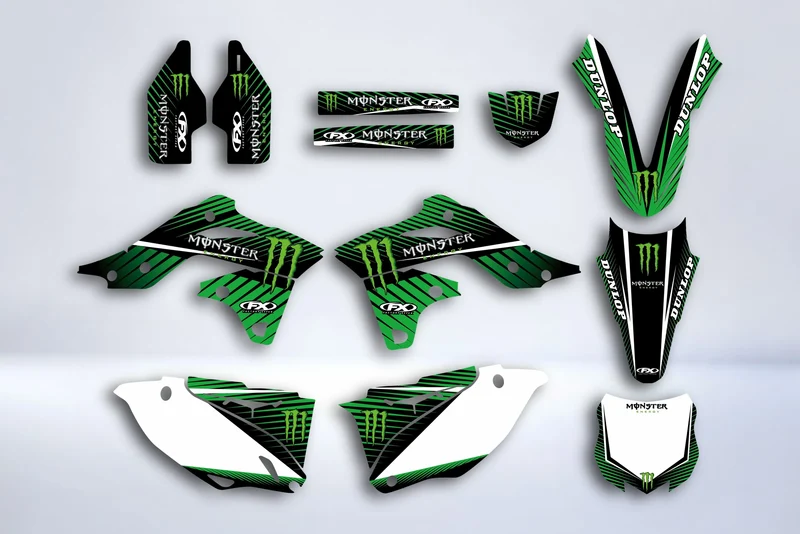 Kit Déco KAWASAKI KXF 250 2013-2016 - MONSTER V2