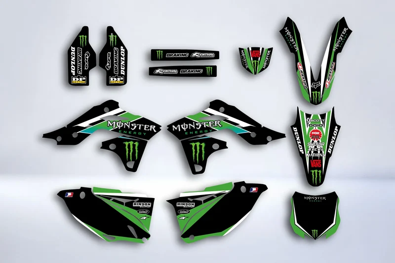 Kit Déco KAWASAKI KXF 250 2013-2016 - MONSTER V4