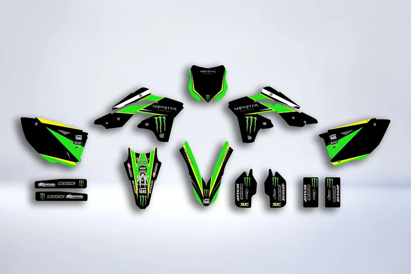 Kit Déco KAWASAKI KXF 250 2013-2016 - MONSTER V3