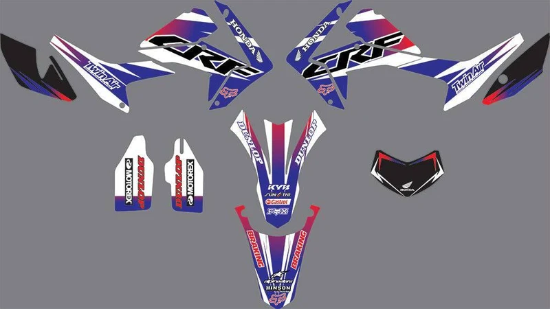 Kit Déco BLUE - HONDA CRF 250 L 2012-2018