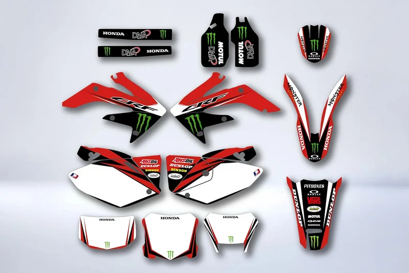Kit déco HONDA CRF250X 2004-2016 - MONSTER