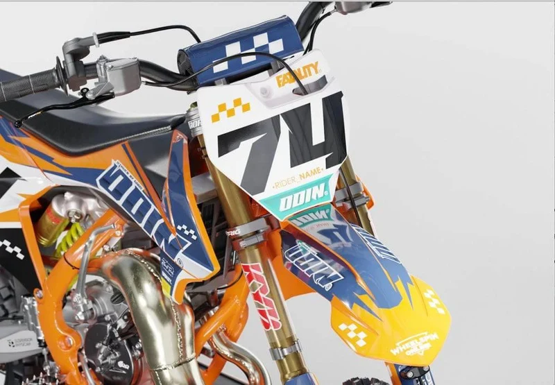 Kit déco KTM adaptable à tous les modèles - Valkyr
