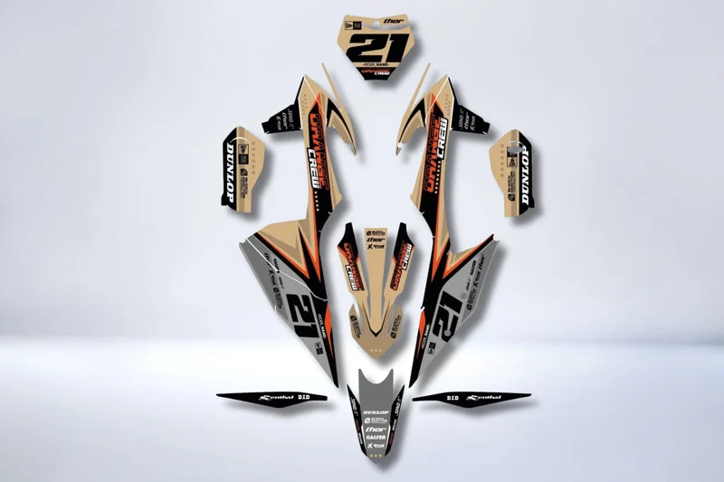 Kit déco KTM adaptable à tous les modèles - GOBI