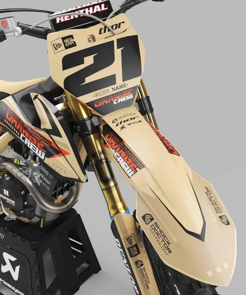 Kit déco KTM adaptable à tous les modèles - GOBI