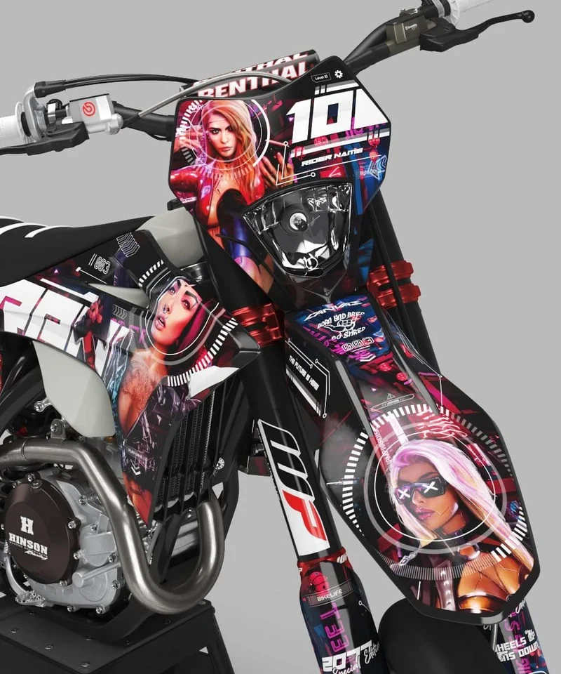 Kit déco KTM adaptable à tous les modèles - CYBORG