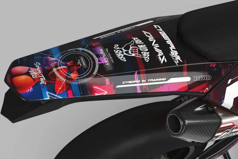 Kit déco KTM adaptable à tous les modèles - CYBORG