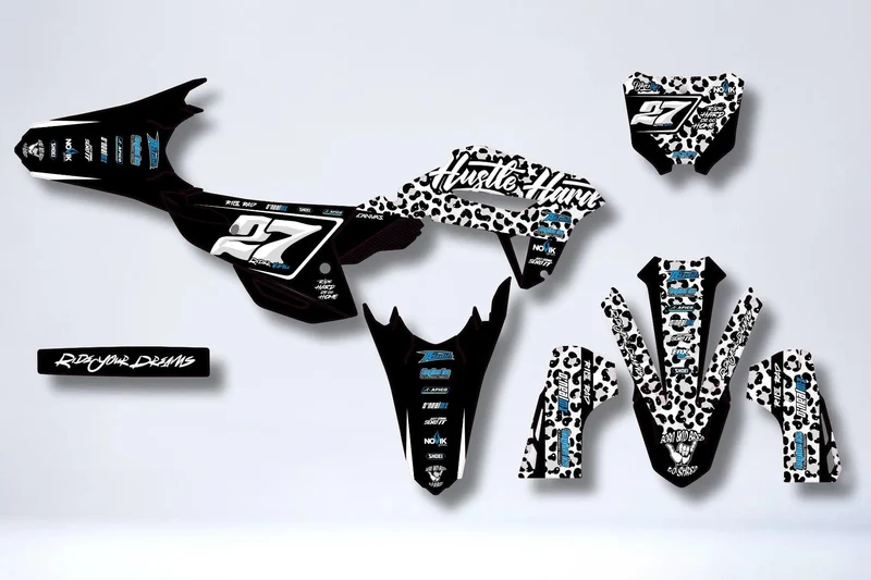 Kit déco KTM adaptable à tous les modèles - DALMATIAN